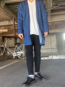 hiro(低身長でも輝けるコーデ)さん（メンズ・165cm）の春コーディネート