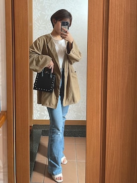 mさん（レディース・148cm）の春コーディネート