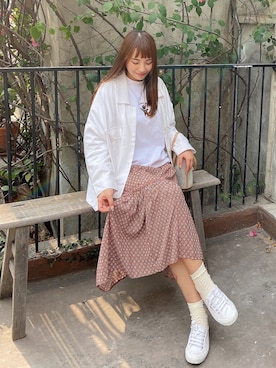 美田さんの（SUPERGA | スペルガ）を使ったコーディネート