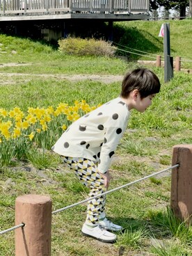 zozoいちさん（キッズ・120cm）の春コーディネート