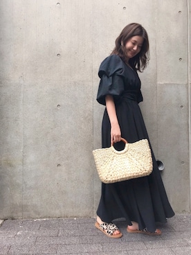 「モノトーン」｜kokuboさん（レディース・161cm）の夏コーディネート