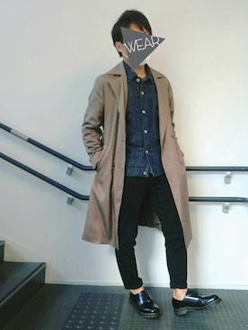 しゅんしゅん丸さん（メンズ・165cm）の春コーディネート