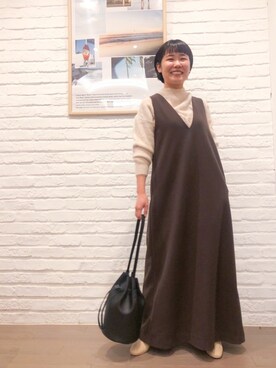 フタバさん（レディース・151cm）の冬コーディネート