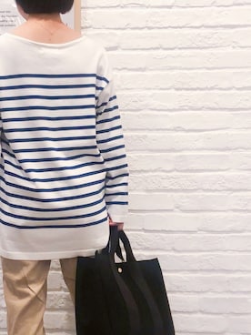 「Moname（モナーム）のアイテム（パンツ）」を使った、フタバさん（レディース・151cm）の冬コーディネート