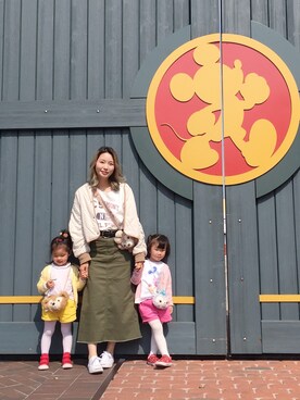 角吉娜さん（レディース・170cm）の春コーディネート