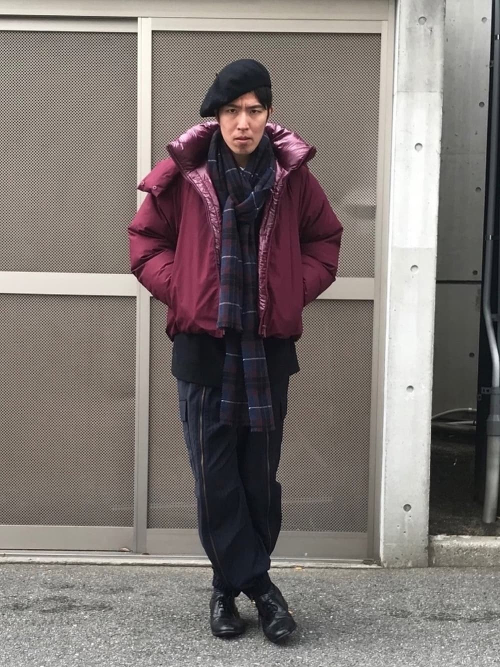LAD MUSICIANのマフラーを使った人気ファッションコーディネート - WEAR