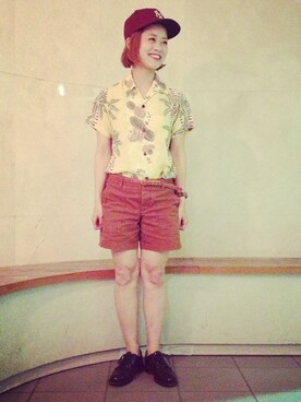 maruyama ayakaさん（レディース・155cm）の夏コーディネート