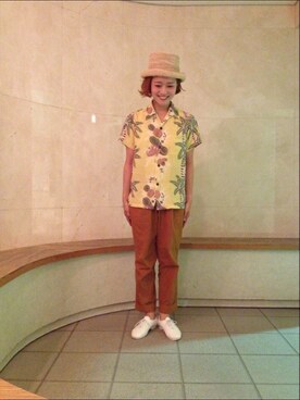 maruyama ayakaさん（レディース・155cm）の夏コーディネート