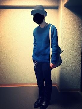 「nonnative（ノンネイティブ）のアイテム（ニット/セーター）」を使った、kkさん（メンズ・172cm）の春コーディネート