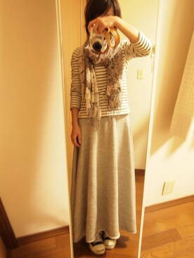 「EPICE（エピス）のアイテム」を使った、mignonさん（レディース・160cm）の春コーディネート