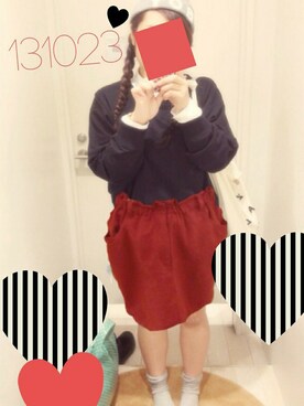 umi**さん（レディース・154cm）の秋コーディネート