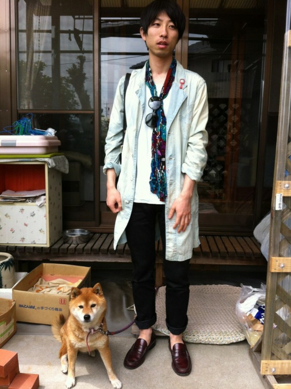 TALKING ABOUT THE ABSTRACTION　トレンチコート TALKING ABOUT THE ABSTRACTION トレンチコート 西拓郎｜TALKING ABOUT