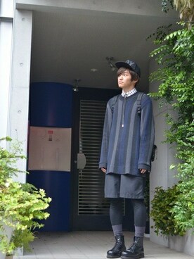 「JOHN LAWRENCE SULLIVAN」｜「アイテム（財布/小物）」を使った、touchさん（メンズ・177cm）の春コーディネート