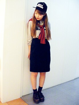 Hanjiroさん（レディース・170cm）の秋コーディネート