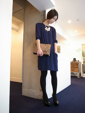 「ISABEL MARANT（イザベルマラン）のアイテム（ワンピース/ドレス）」を使った、g-GIEMAISONSTAFFさん（レディース・165cm）の秋コーディネート