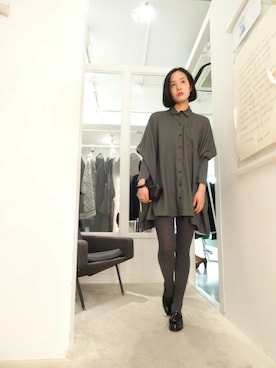 Mm6 Maison Margiela ｴﾑｴﾑｼｯｸｽ ﾒｿﾞﾝ ﾏﾙｼﾞｪﾗ のワンピースを使った人気ファッションコーディネート Wear