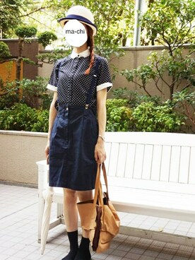 「I am I （アイアムアイ）のアイテム（シューズ）」を使った、ma-chiさん（レディース・162cm）の秋コーディネート