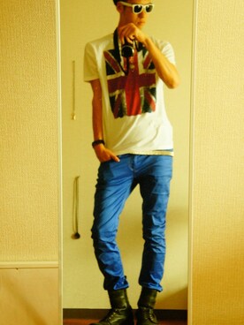 TKTさん(メンズ・191cm)の夏コーディネート