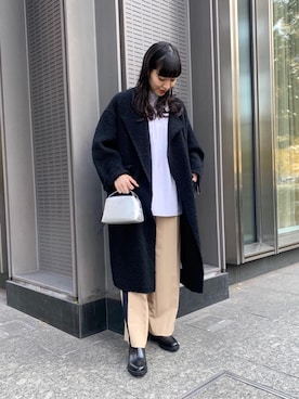「ASTRAET（アストラット）のアイテム（ジャケット/アウター）」を使った、Izumisawa karinさん（レディース・165cm）の秋コーディネート