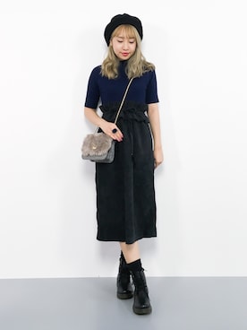 E R Uさん（レディース・157cm）の秋コーディネート