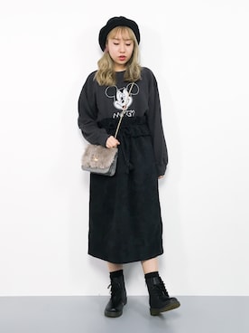 E R Uさん（レディース・157cm）の秋コーディネート