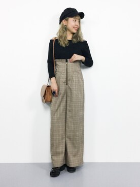 E R Uさん（レディース・157cm）の秋コーディネート