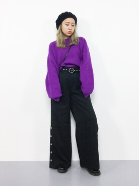 E R Uさん（レディース・157cm）の秋コーディネート