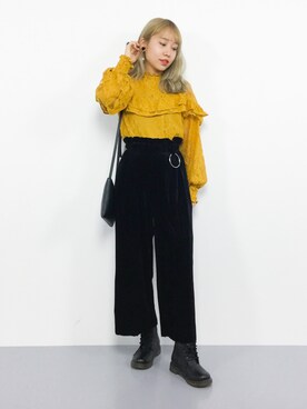 E R Uさん（レディース・157cm）の秋コーディネート