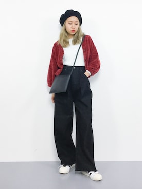 E R Uさん（レディース・157cm）の秋コーディネート