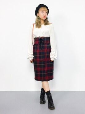 E R Uさん（レディース・157cm）の秋コーディネート