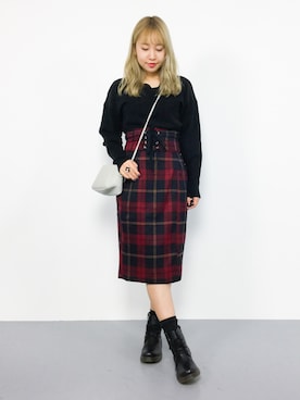 E R Uさん（レディース・157cm）の秋コーディネート