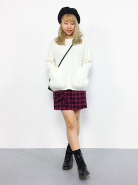 E R Uさん（レディース・157cm）の秋コーディネート