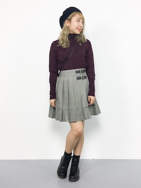 E R Uさん（レディース・157cm）の秋コーディネート