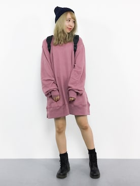 E R Uさん（レディース・157cm）の秋コーディネート