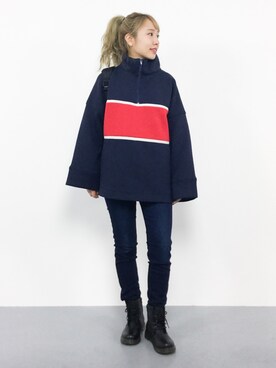 エル 🍒さん（レディース・157cm）の秋コーディネート