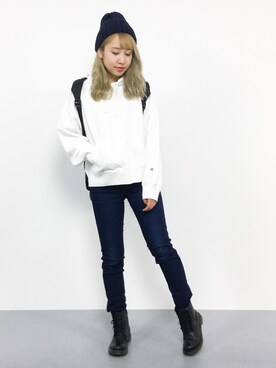 エル 🍒さん（レディース・157cm）の秋コーディネート