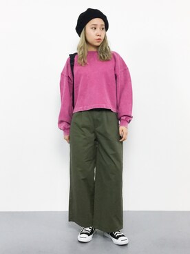 E R Uさん（レディース・157cm）の秋コーディネート