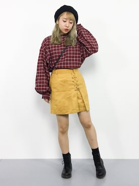 E R Uさん(レディース・157cm)の秋コーディネート