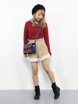 E R Uさん（レディース・157cm）の秋コーディネート