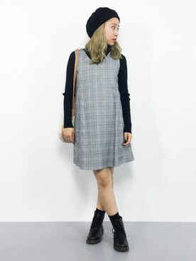 E R Uさん（レディース・157cm）の秋コーディネート