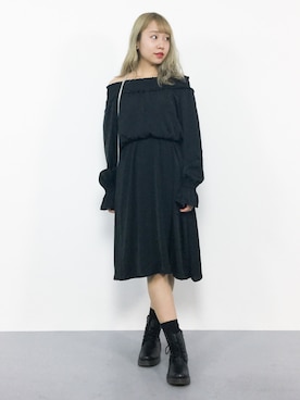 E R Uさん（レディース・157cm）の秋コーディネート