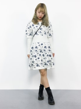 エル 🍒さん（レディース・157cm）の秋コーディネート