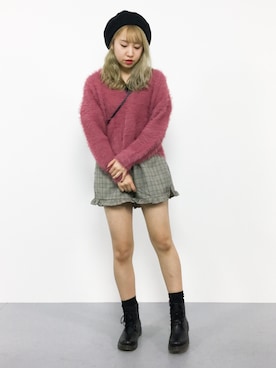 エル 🍒さん（レディース・157cm）の秋コーディネート