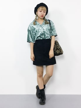 E R Uさん（レディース・157cm）の秋コーディネート