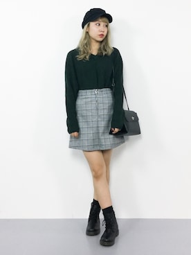 E R Uさん（レディース・157cm）の秋コーディネート