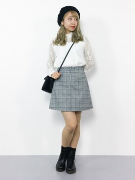 E R Uさん（レディース・157cm）の秋コーディネート