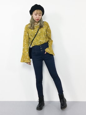 E R Uさん(レディース・157cm)の秋コーディネート