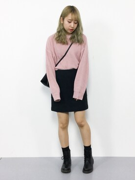 E R Uさん（レディース・157cm）の秋コーディネート