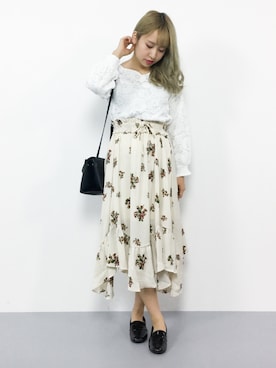 E R Uさん（レディース・157cm）の秋コーディネート