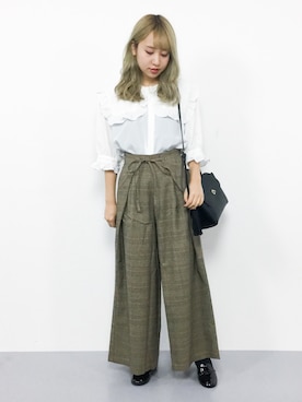 E R Uさん（レディース・157cm）の秋コーディネート